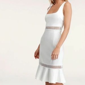 Lulus crochet midi dress